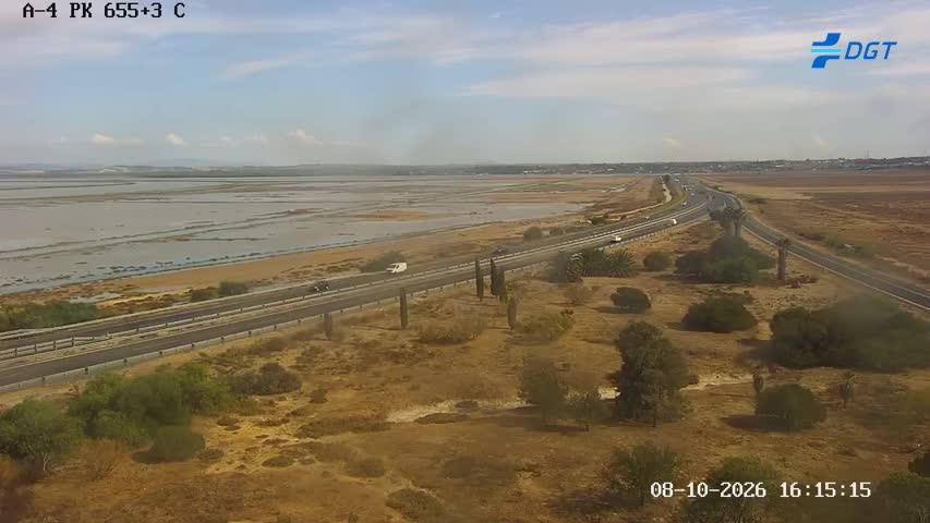 Cámara de tráfico en la A-4, km 655.3