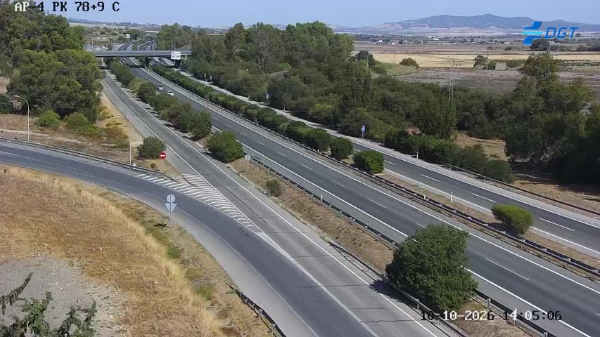 Cámara de tráfico en la AP-4, km 78.9