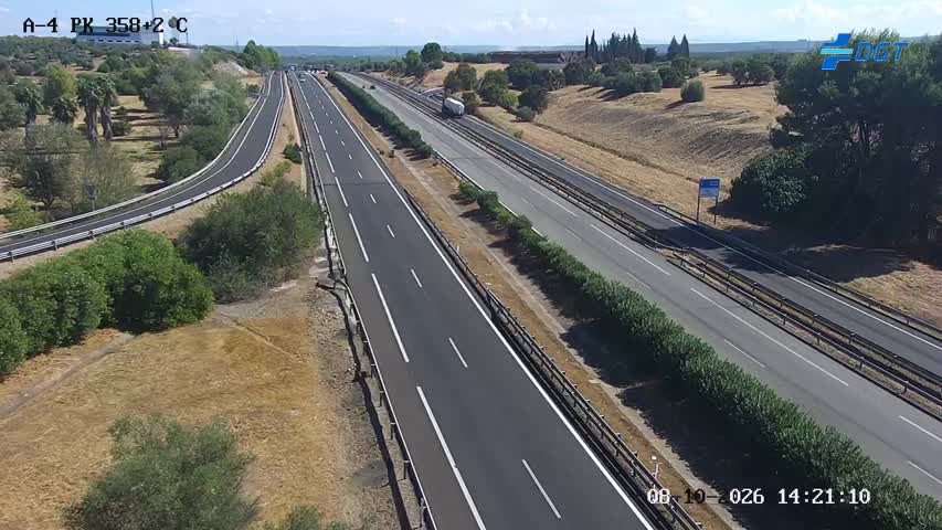 Cámara de tráfico en la A-4, km 358.2