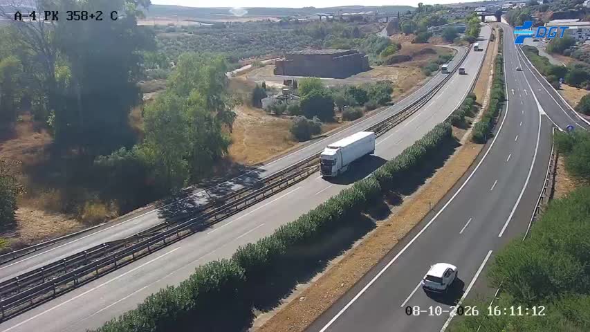 Cámara de tráfico en la A-4, km 358.2