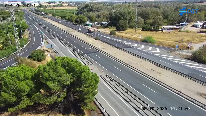 Cámara de tráfico en la A-4, km 399.1