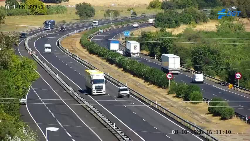 Cámara de tráfico en la A-4, km 399.1