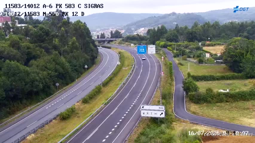 Coruña, A — N-550 km 12