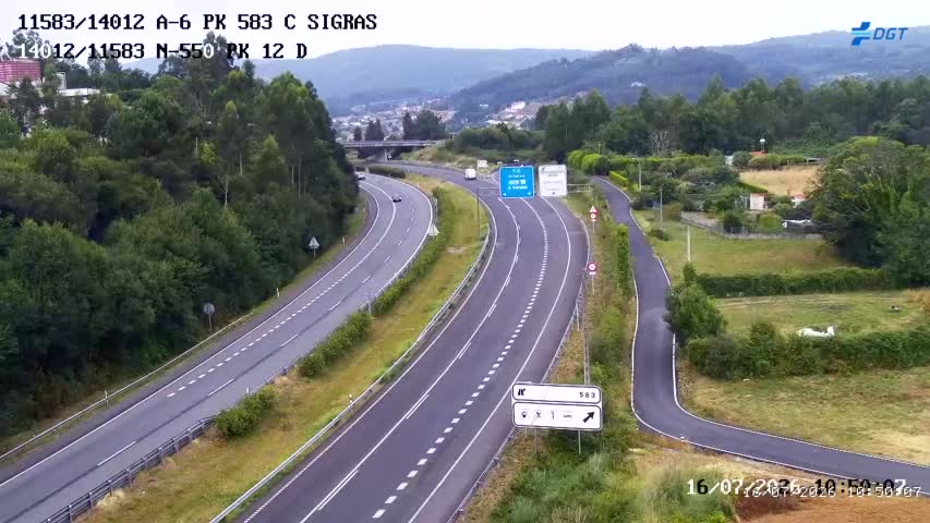 Coruña, A — N-550 km 12