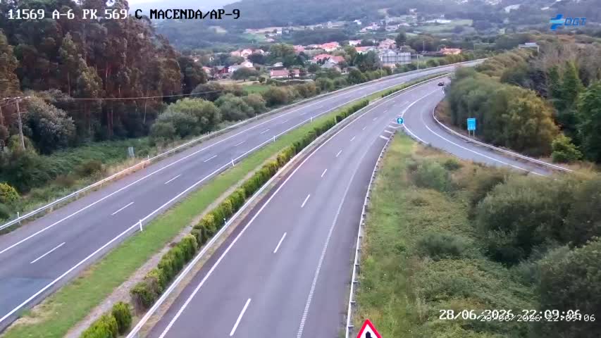 Cámara A-6 Provincia de A Coruña KM 569,0