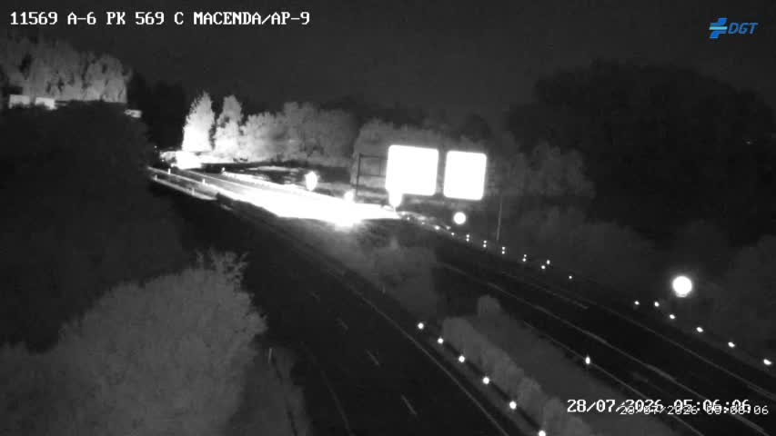 Cámara A-6 Provincia de A Coruña KM 569,0