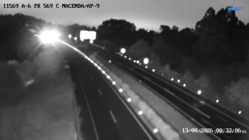 Cámara A-6 Provincia de A Coruña KM 569,0