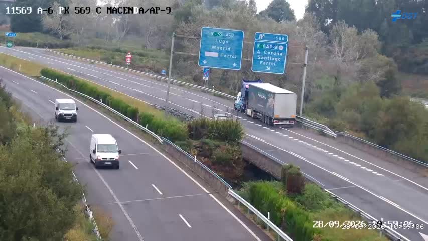 Cámara A-6 Provincia de A Coruña KM 569,0