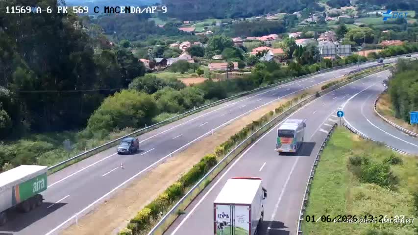 Coruña, A — A-6 km 569