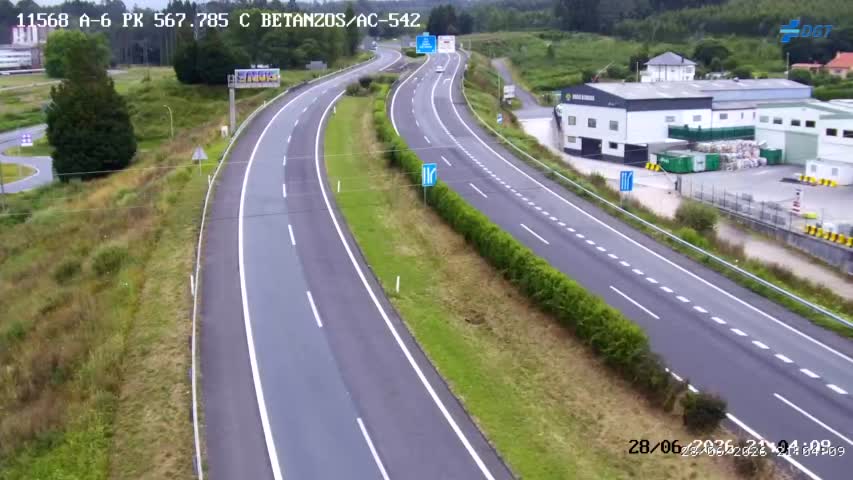 Cámara A-6 Provincia de A Coruña KM 567,8