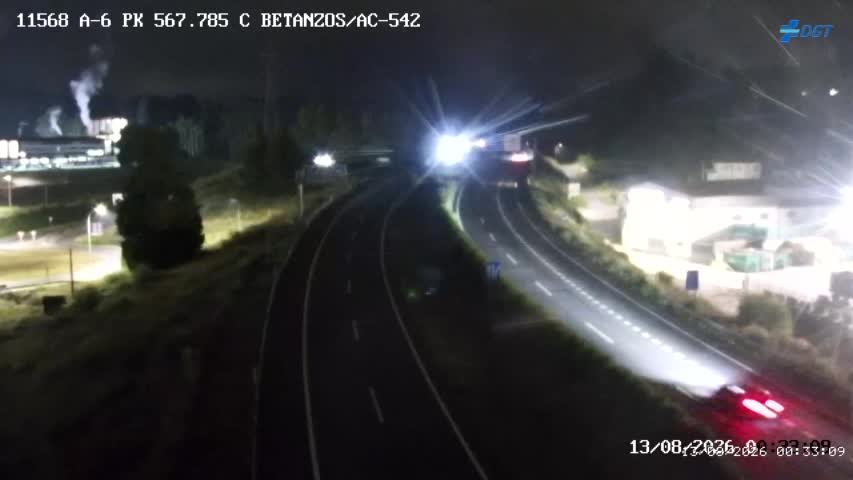 Cámara A-6 Provincia de A Coruña KM 567,8