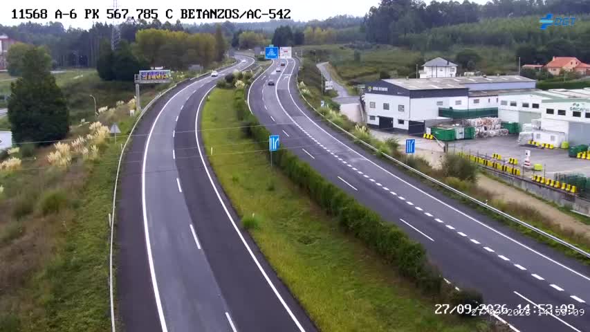 Cámara A-6 Provincia de A Coruña KM 567,8