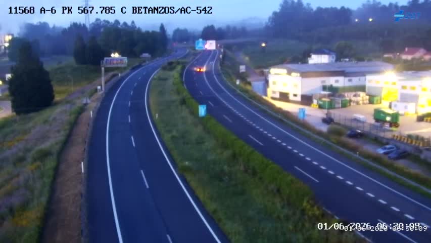 Coruña, A — A-6 km 568