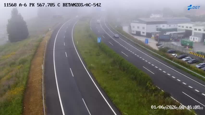 Coruña, A — A-6 km 568