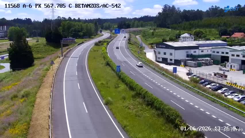 Coruña, A — A-6 km 568