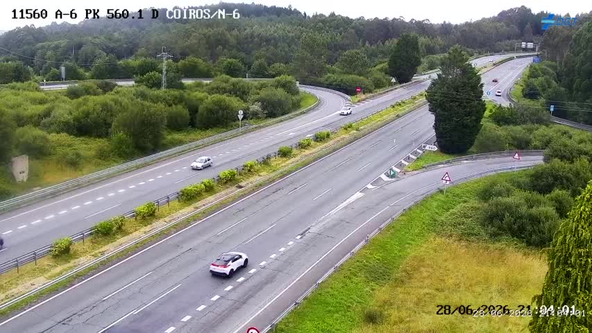 Cámara A-6 Provincia de A Coruña KM 560,1