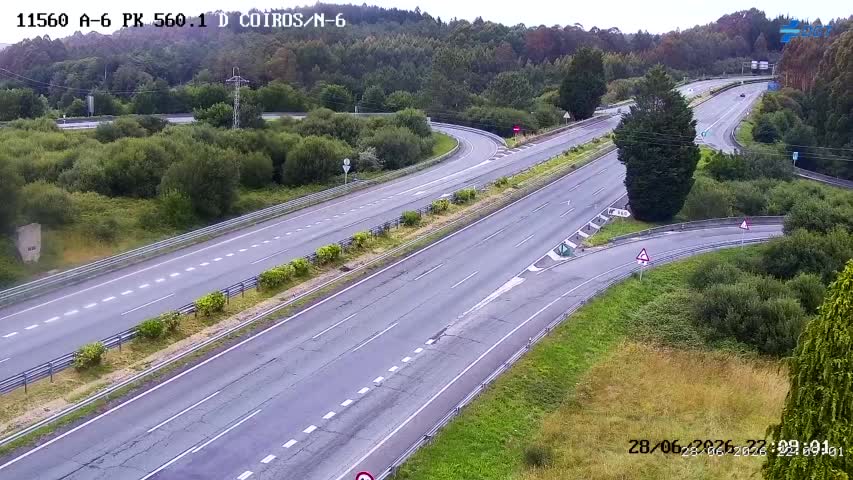 Cámara A-6 Provincia de A Coruña KM 560,1