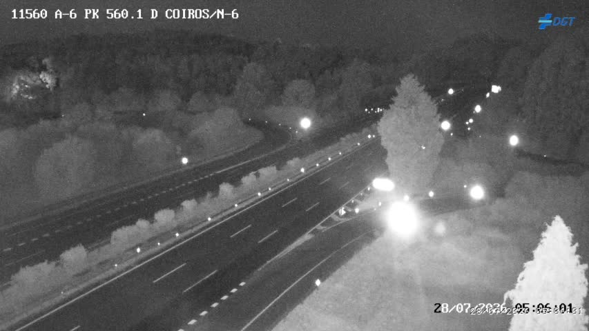 Cámara A-6 Provincia de A Coruña KM 560,1