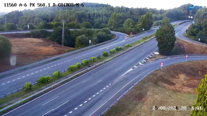Cámara A-6 Provincia de A Coruña KM 560,1