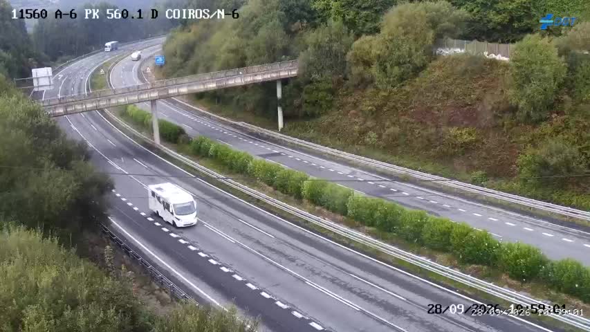 Cámara A-6 Provincia de A Coruña KM 560,1
