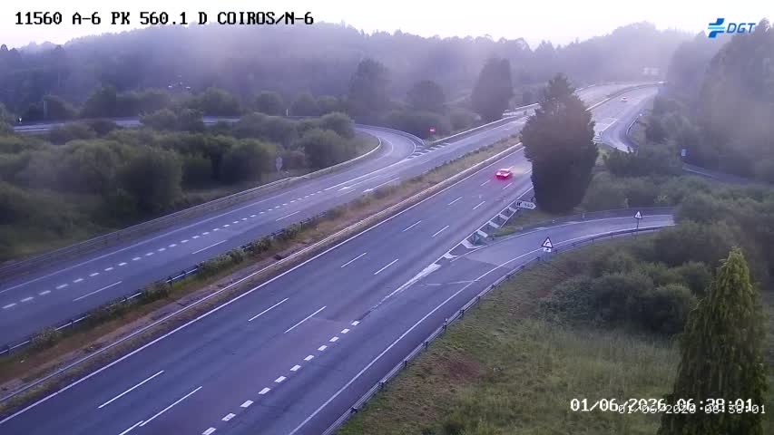 Coruña, A — A-6 km 560
