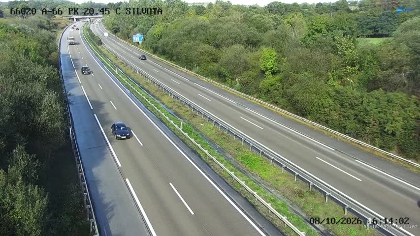 Cámara de tráfico en la A-66, km 20.45