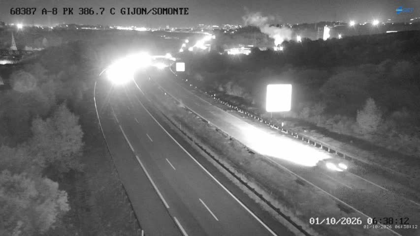 Cámara A-8 Asturias Km 386,7
