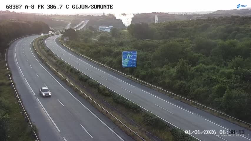 Asturias — A-8 km 387