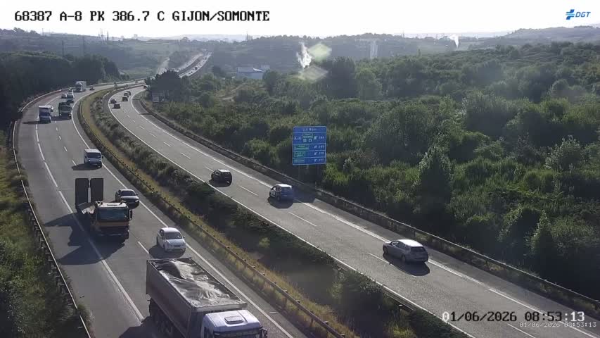 Asturias — A-8 km 387