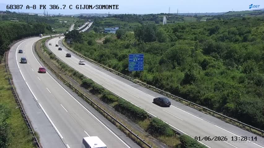 Asturias — A-8 km 387