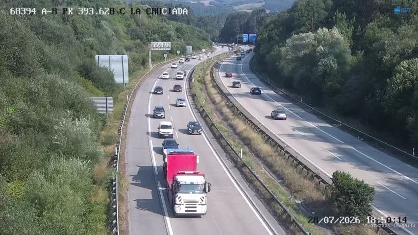 Cámara A-8 Asturias Km 393,628