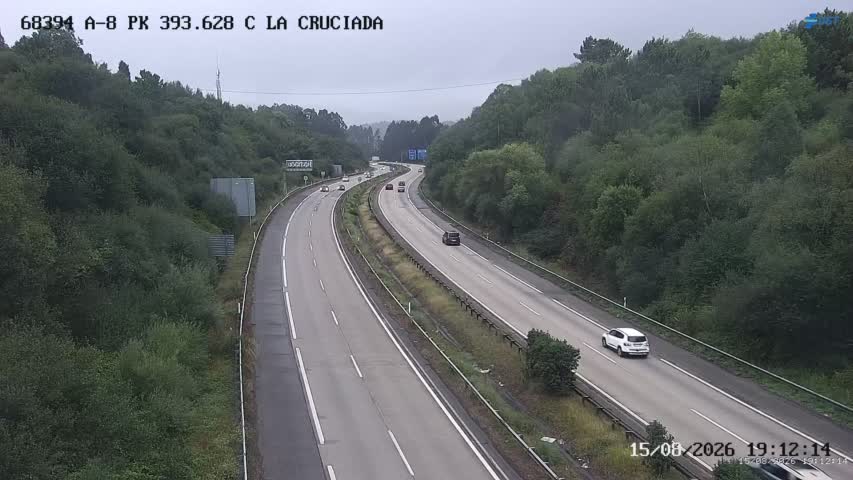 Cámara A-8 Asturias Km 393,628