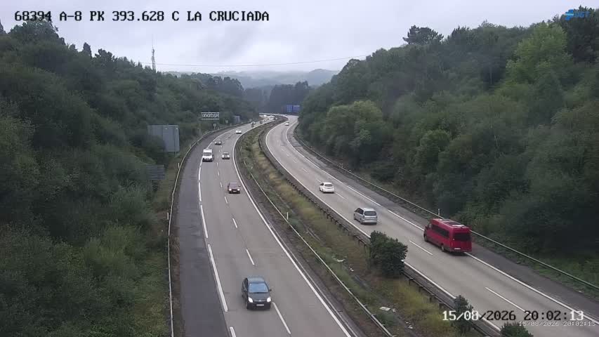 Cámara A-8 Asturias Km 393,628