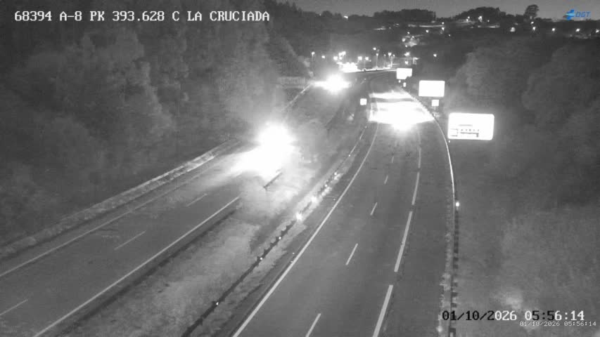 Cámara A-8 Asturias Km 393,628