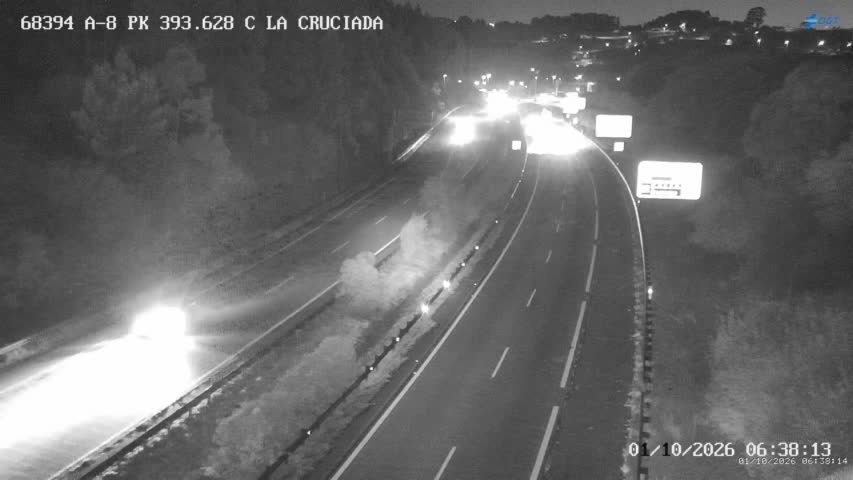 Cámara A-8 Asturias Km 393,628