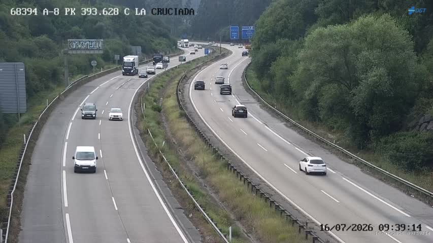Asturias — A-8 km 394
