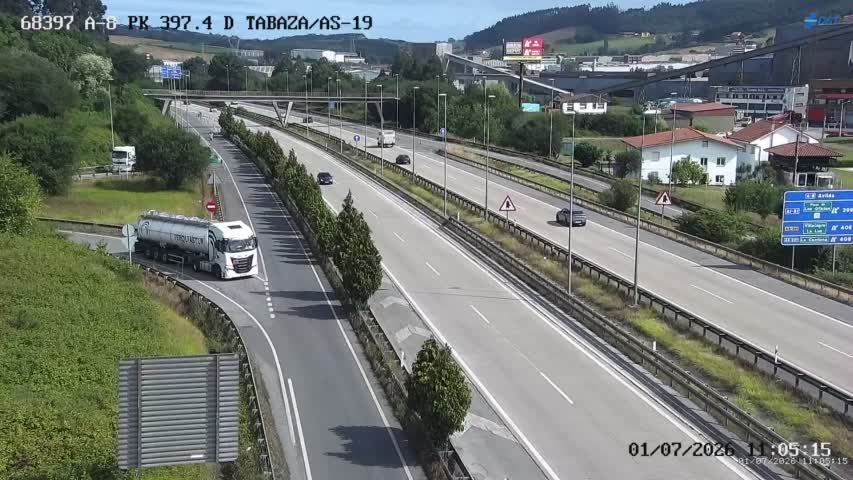 Cámara A-8 Asturias Km 397,4