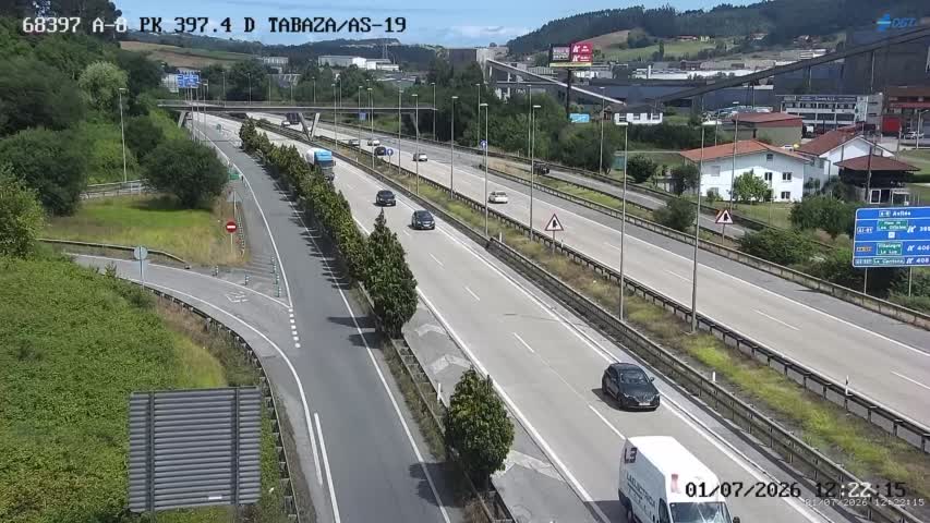 Cámara A-8 Asturias Km 397,4