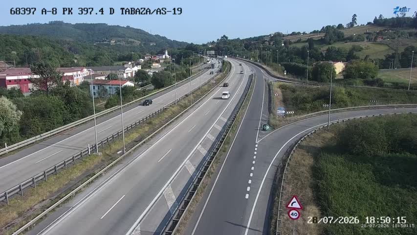 Cámara A-8 Asturias Km 397,4
