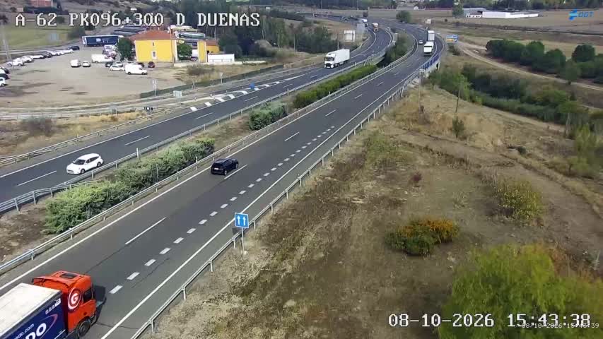 Cámara de tráfico en la A-62, km 96.3