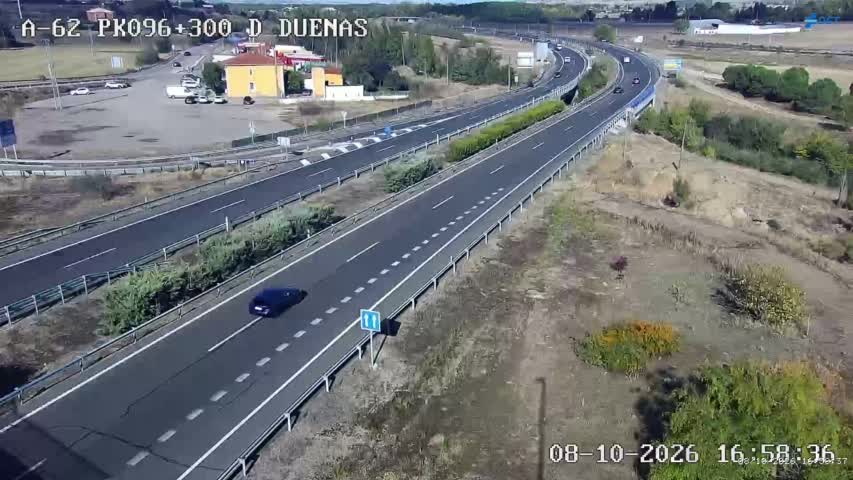 Cámara de tráfico en la A-62, km 96.3
