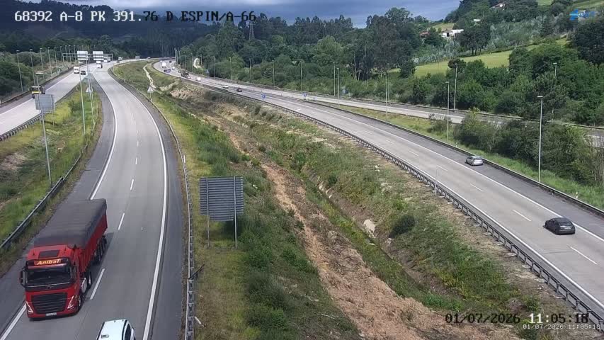 Cámara A-8 Asturias Km 391,76