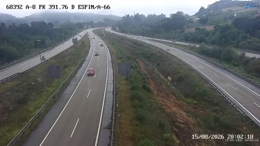 Cámara A-8 Asturias Km 391,76