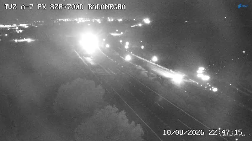 Camara A-7 Almeria Km 828,7