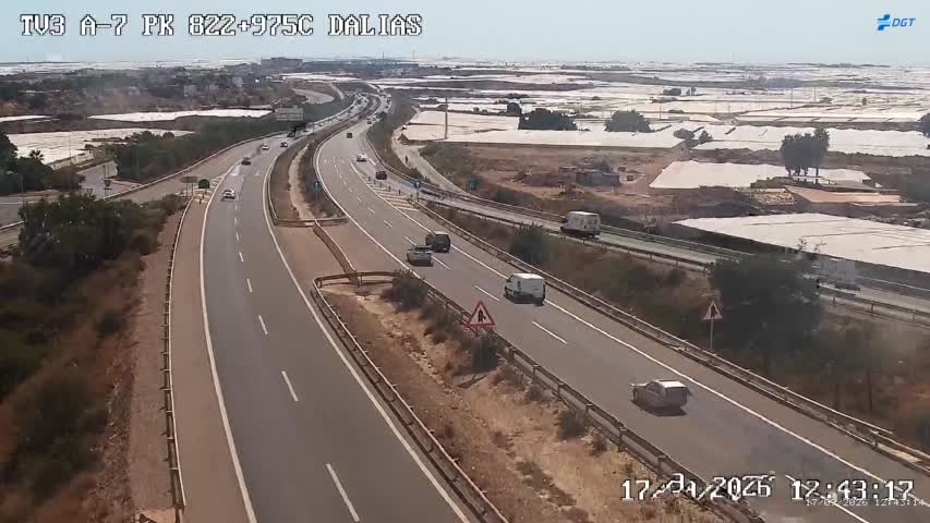 Cámara Almería A-7 Km 822,9