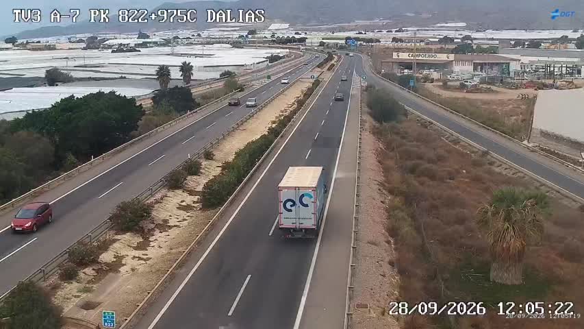 Cámara Almería A-7 Km 822,9