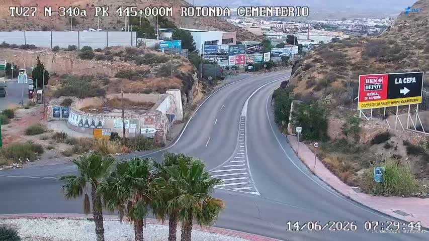 Cámara Almería Acceso N-340a Km 445
