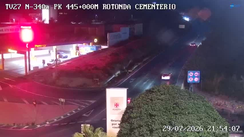 Cámara Almería Acceso N-340a Km 445