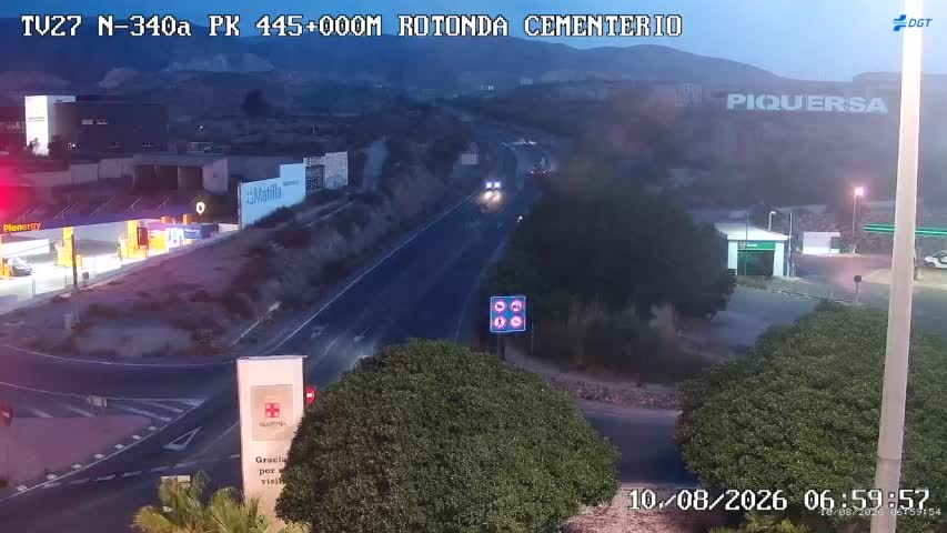 Cámara Almería Acceso N-340a Km 445