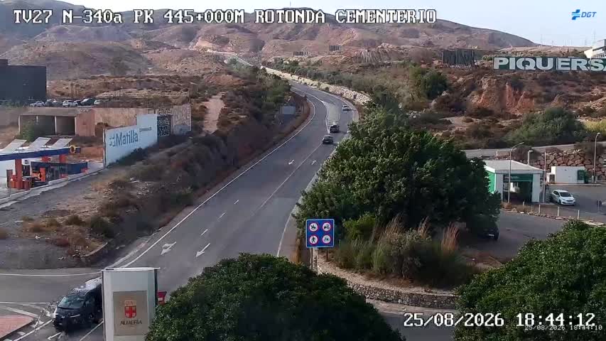 Cámara Almería Acceso N-340a Km 445